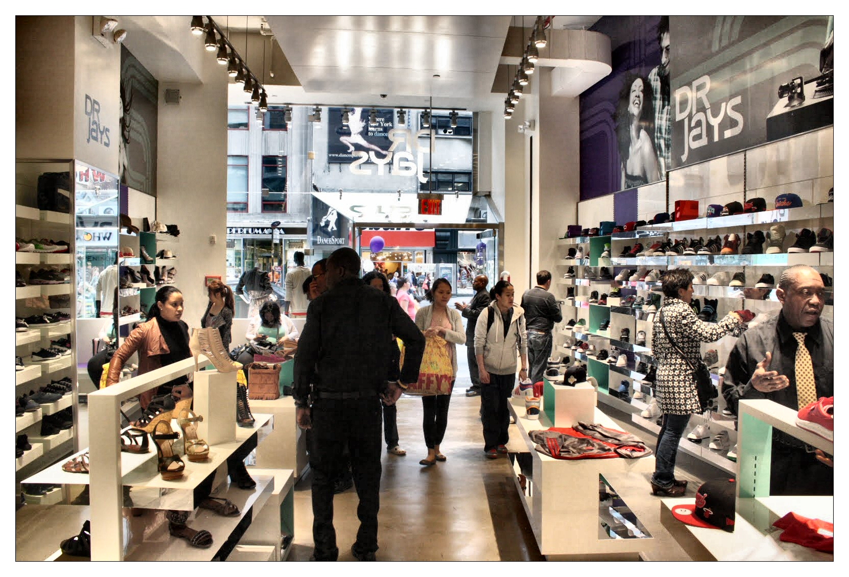 Inside Dr Jays Flagship Store in Manhattan, New York City